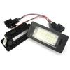 New 12V Car LED Number License Plate Light Octavia Superb Rapid Yeti Fabia for 2pcs A7 A1 A3 A4 A6Q3Q5