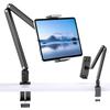Adjustable Desktop Tablets Mount Holder With Ball Joint For Cooking Office And Video Calls Up To 13inches
