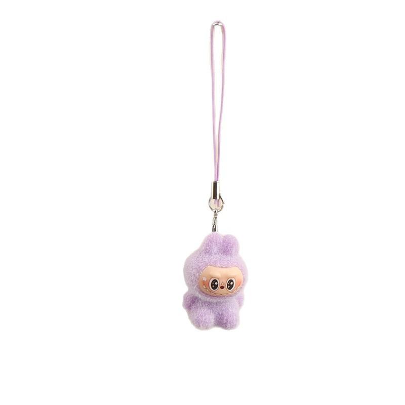 1pc Plush Doll Keychain Pendant Small Doll Bag Pendant Creative Small Gift Pendant