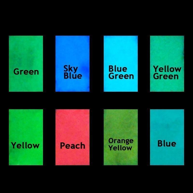 New 2X Party Luminous Decoration Colorful Fluorescent Particle Luminescent Pigments Glow In Dark Sand Luminous Gravel