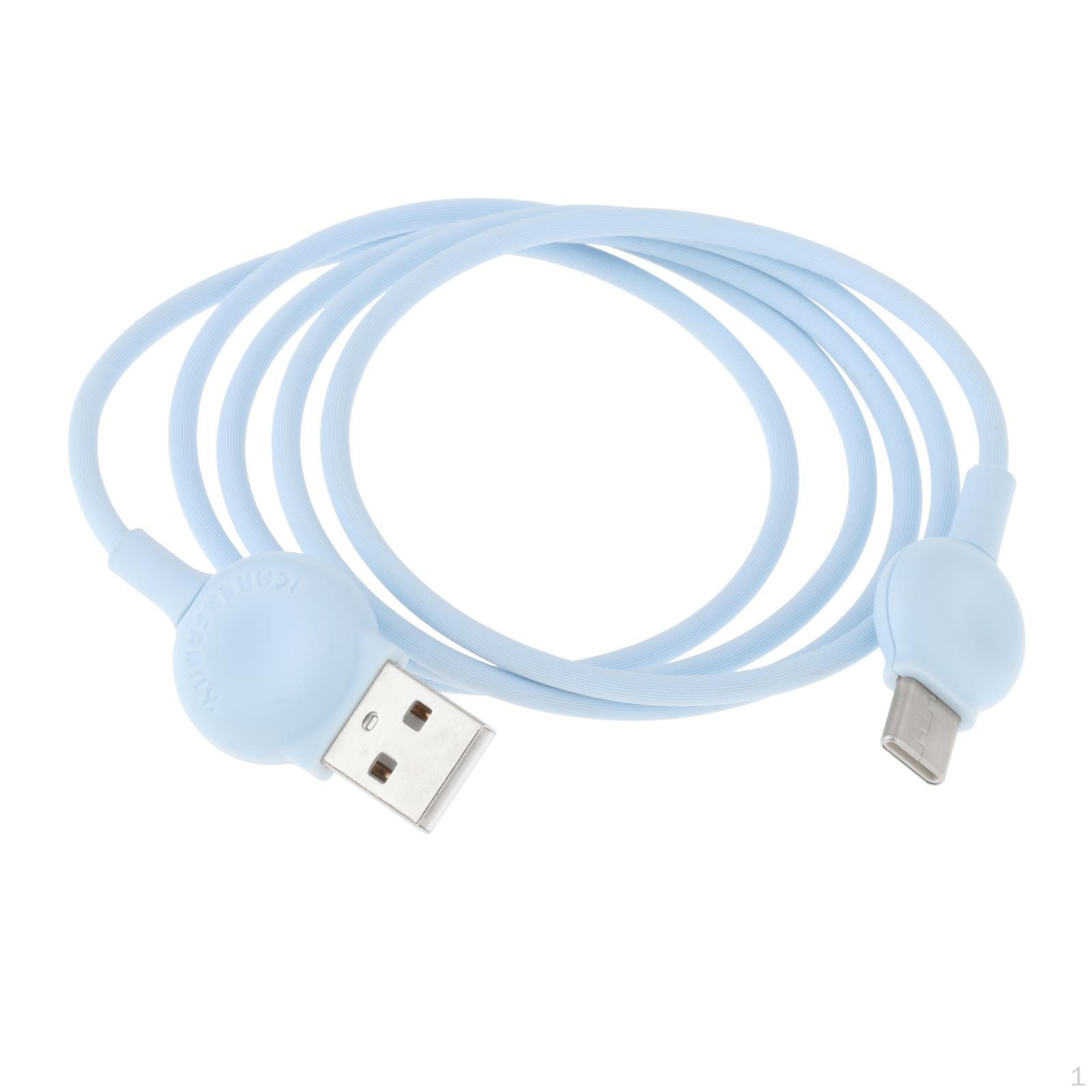 

Cord, Charging Cable 3FT USB Cord /Micro Type C Blue