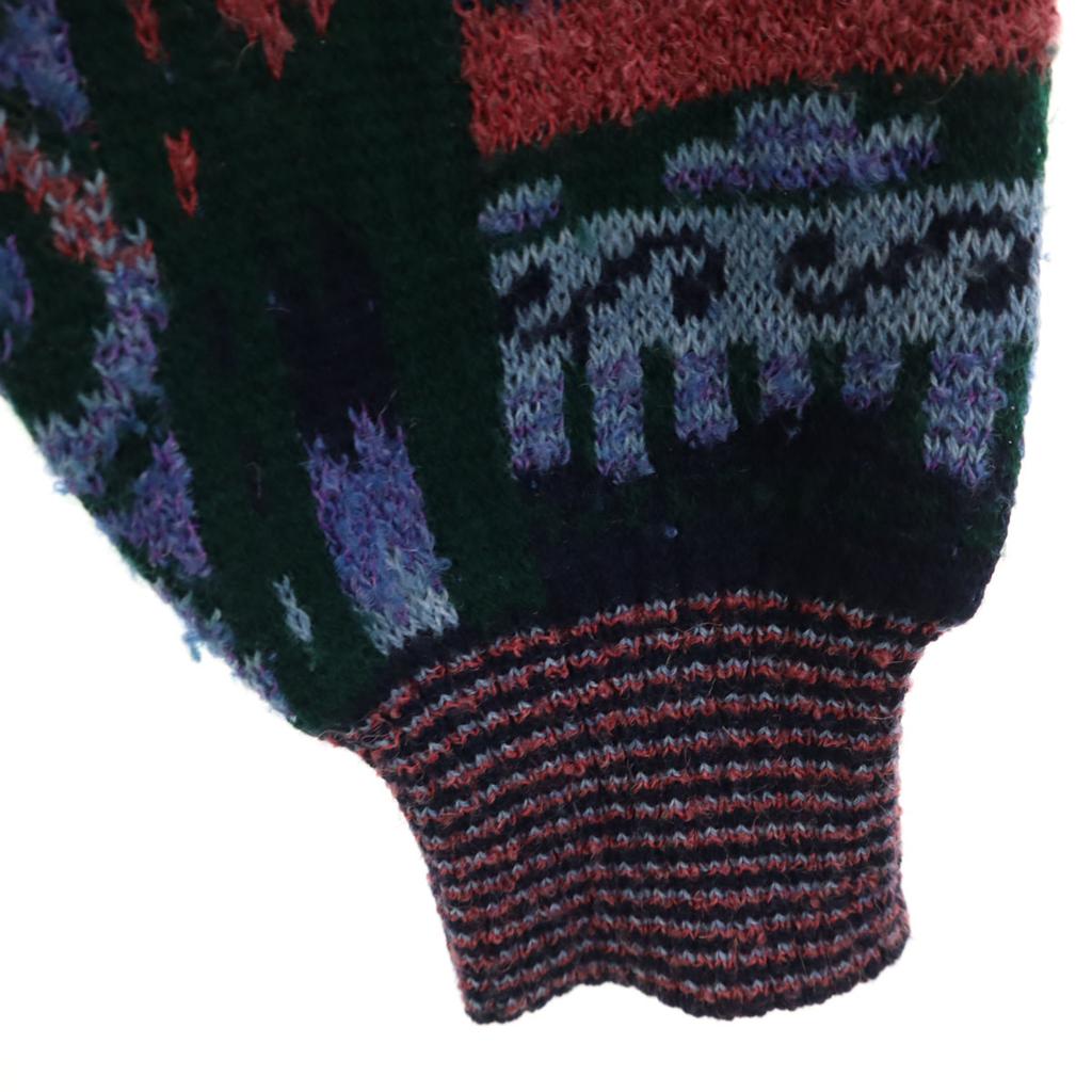 PREMA by CailoLana 90er Jahre Made in Italy Alter Overall Henkel Langarm V-Ausschnitt Strickjacke Herren Gebraucht