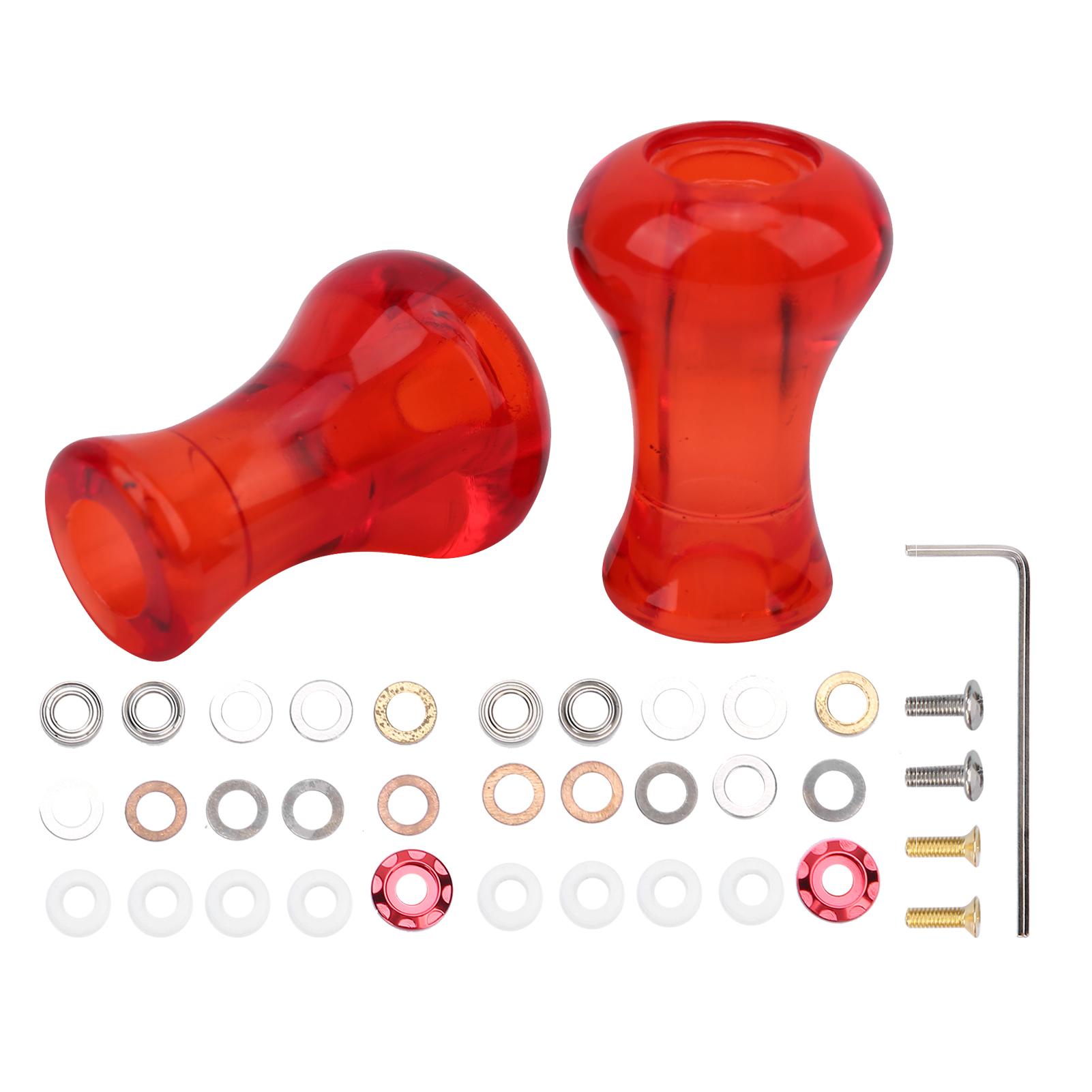 1Pair AMO Lure Fishing Reel Refit Handle Knob 27.5mm for Lowprofile Reel Spinning Reel