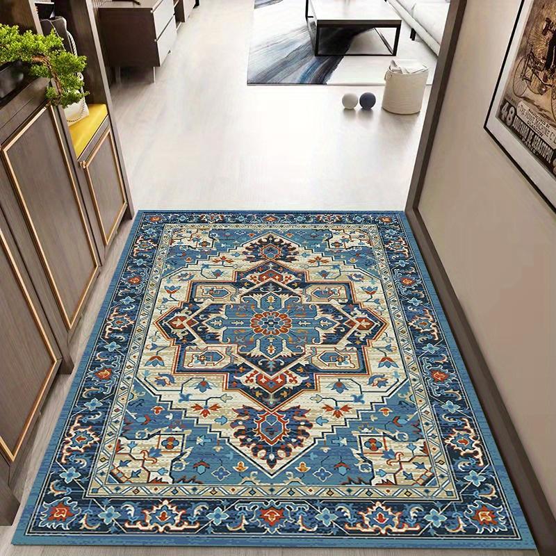 

Velvet Dot Plush Vintage Boho Area Rug Soft Thickened Crystal Velvet Floor Mat Non Slip Machine Washable Living Room Bedroom 50x80cm20x31in