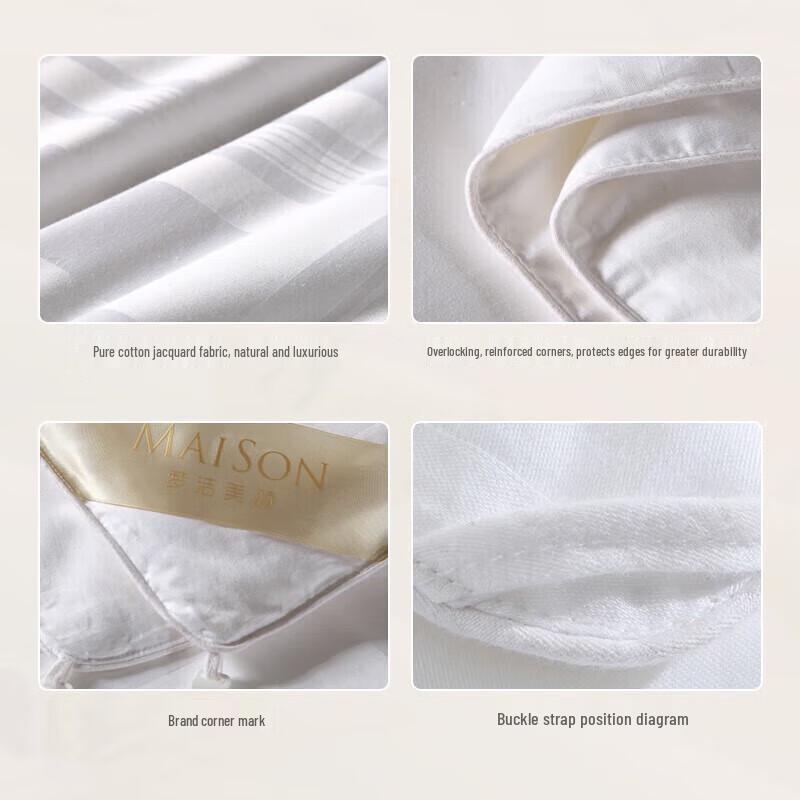 

Mendale All-Season Silk Blend Jacquard Quilt