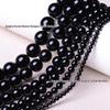 Black Agate Round Beads Strands for DIY Jewelry and Bracelets