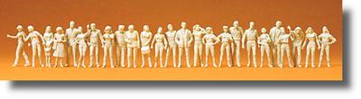 Preiser Civil Moderno em Pé 25 Kit Modelo de Plástico GP72512 1/72 Conjunto, Pose, Figuras, (Pessoas)