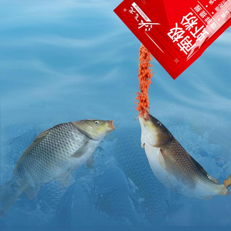 30g Bait Scent Fish Attractants Enhancer Red Worm Scent Fish Bait Additive Highly Concentrated Freshwater Saltwater Fishing