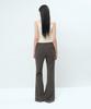 MUSINSA STANDARD WOMAN [Cooltandard] Women'S Low-Rise Flare Slacks [Khaki Brown]