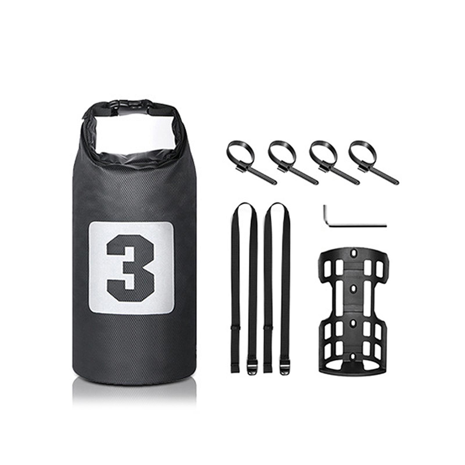 

3L 7L Bike Fork Bag Waterproof Roll Top Dry Bag Bicycle Fork Bag Cycle Pack Bike Pannier 3L x 1