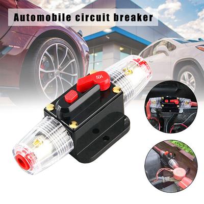 40 50 60 AMP Circuit Breaker Dual Battery IP67 Waterproof 12V 24V Fuse Manual Reset
