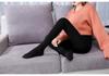 Little Ono Women's Gray Knit Slimming Base Layer Pantyhose - Spring Outerwear, Miu Style, Slim Waist.