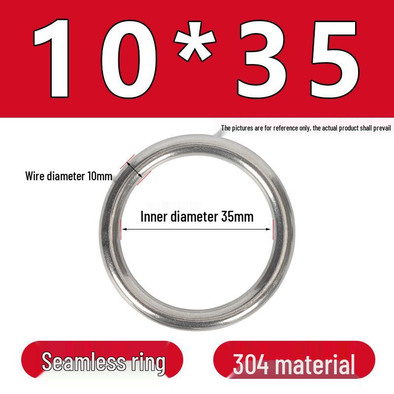 Stainless Steel Seamless O-Ring: Corrosion-Resistant Accessory for Handbags and Pet Gear