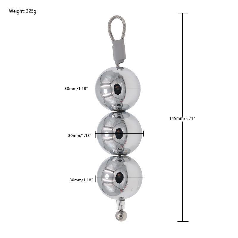 Scrotum Penis Aggravating Sex Pendant Parts Weight Bearing Ball Aggravating Flexible and Free Can Be Hung with Weight Bearing...