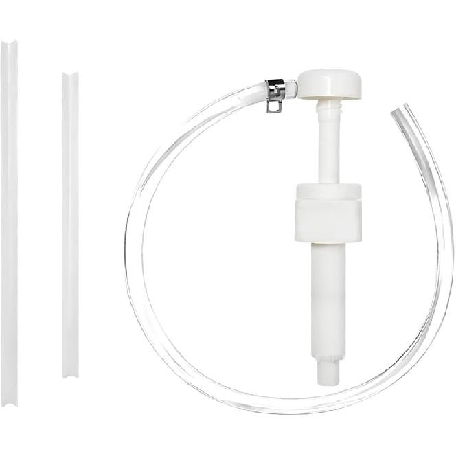 4 CC Fluid Pump for Quart Bottles, Automotive Quart Bottle Hand Pump with Flexible Tube, Fluid Pump Transfer Gear Oil Transmission and Differential