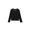 Spring and Summer Button-down Base Layer Women's New Versatile Cardigan, Slimming Long-sleeved Knitted Sweater