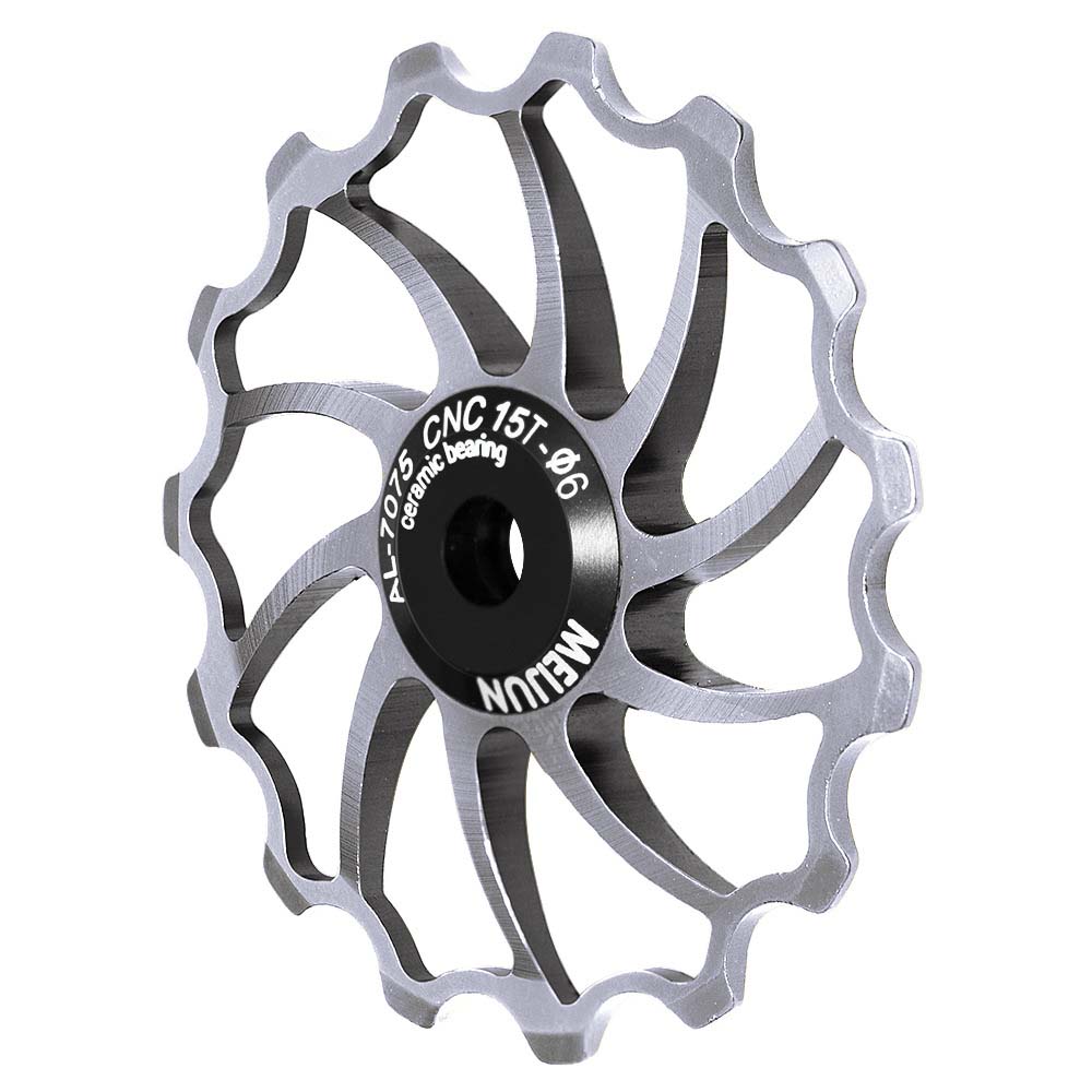 Road Bike Mountain Bike 14T 15T 16T Pulley Wheel Ceramics Bicycle Parts Rear Derailleur Guide Wheel Bearing Guide Roller