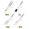 3-Piece Camping BBQ Tool Set