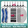 Kompatibel für ECOVACS DEBOT N20 / N20 PLUS / N20 PRO PLUS Haupt-Seitenbürste Hepa-Filter Mopp-Tuch Zubehör Ersatzteile