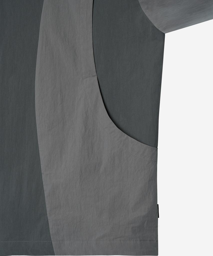 Node Labs Dev:10 Paneld Windbreaker Jacket_Gray