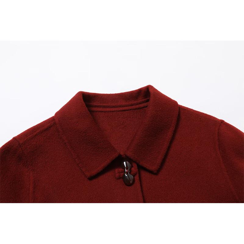 G·TENNA Women's Mid-length Wool Coat