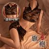 Sex Underwear, Sexy Split Classical Cheongsam, Short Skirt, Hip-wrapped Perspective, Extremely Tempting, One Piece Is Sent On Behalf of Others.