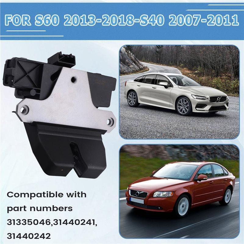 A58X-For Volvo S40 S60 2007- 2018 Car Trunk Latch Tailgate Lid Lock Actuator 31335046 31440241 31440242
