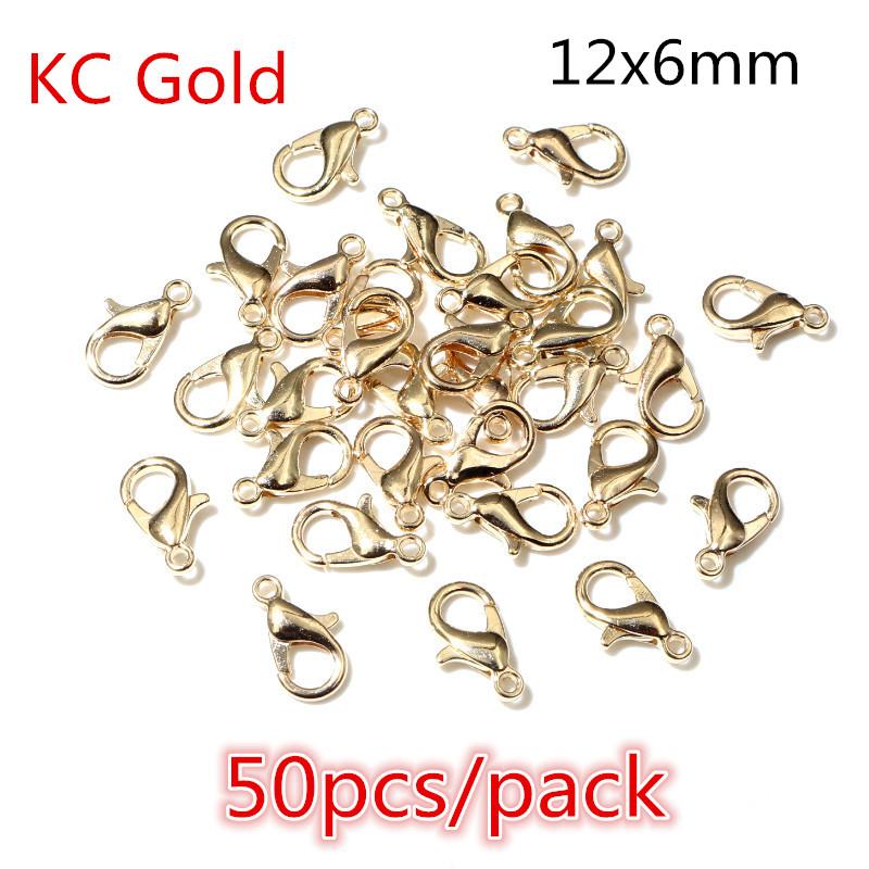 50-200pcs DIY Jewelry Making Accessories Findings Earring Hooks/Jump Rings/Lobster Clasps Craft Jewelry Findings