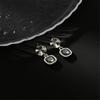 Acrylic Alloy Dangle Earrings Unique Artistics Portable for Fashion Women