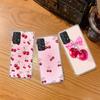 Cherry Bow Phone Case for Samsung A54 A57 A37 A17 A14 A15 A12 A24 A34 A55 A35 A25 A52S A07 A05S A04S A22 A32 A72 Galaxy Note 20