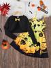 Girls' Halloween Pumpkin Jacket and Suspender Dress Set (Ages 8-12)