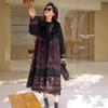 Women's Retro Plus Size Woolen Trench Coat - Fleece-Lined, Stylish & Warm Winter Outerwear