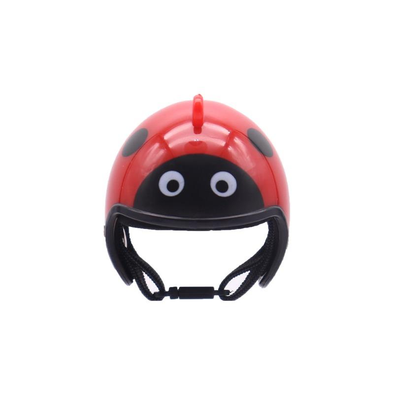 Pet Chicken Hat, Cute and Won't Fall Off, Mini Helmet, Hamster Parrot Bird Hat, Pet Costume, Rutin Chicken Helmet
