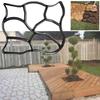 Pave Hage Gjenbrukbar DIY Steinvei Betong Sement Murstein Belegning Fortausform