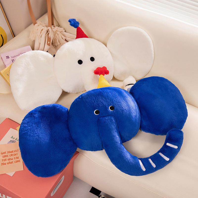 Elephant Simulating Cartoon Plush Toy Girl Sofa Decoration Pillow Gift Holiday