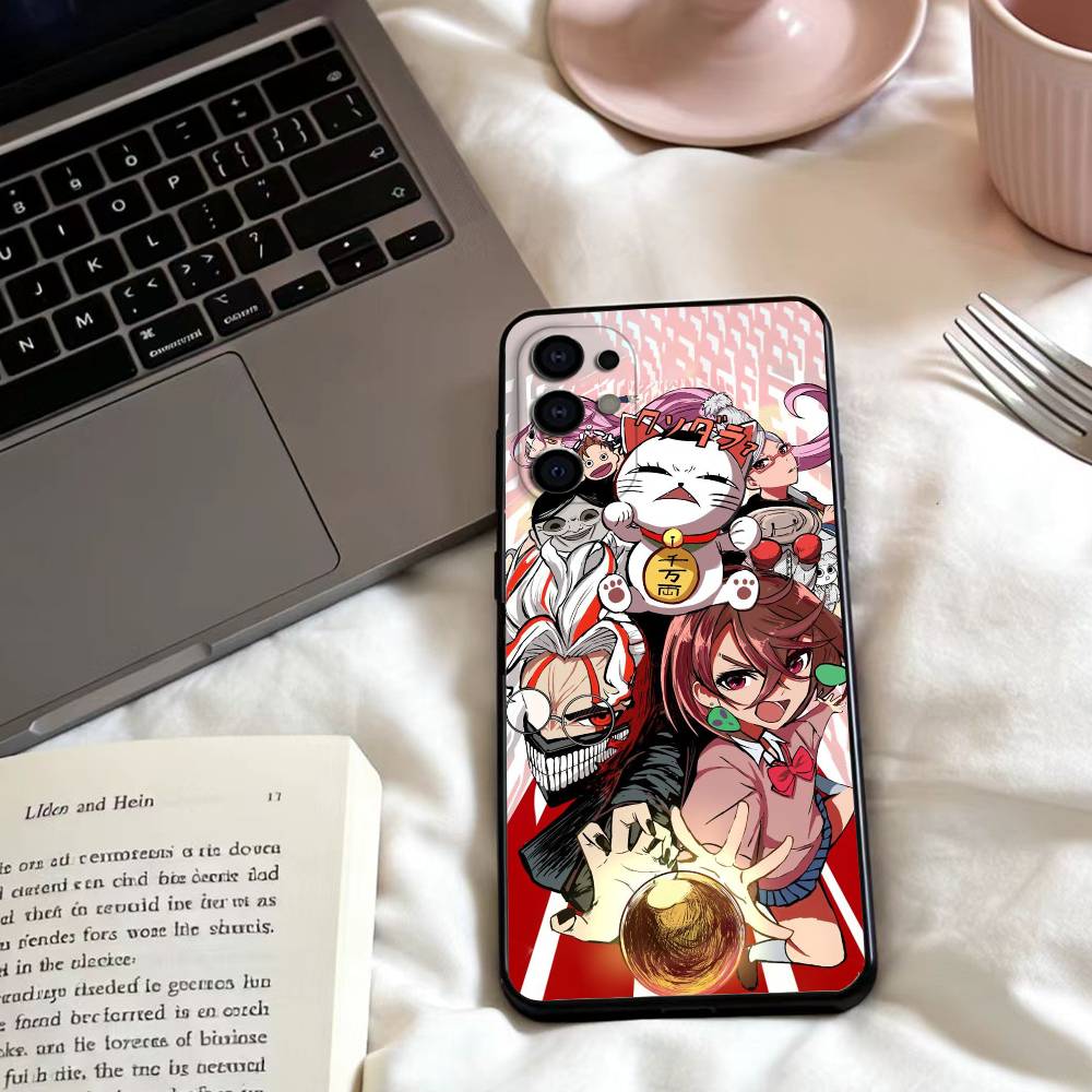 Anime d-DandadanS  Phone Case For Samsung S25,24,23,22,30,21,10,9,Ultra,Plus,Lite,FE,4,5 G Soft Black Case