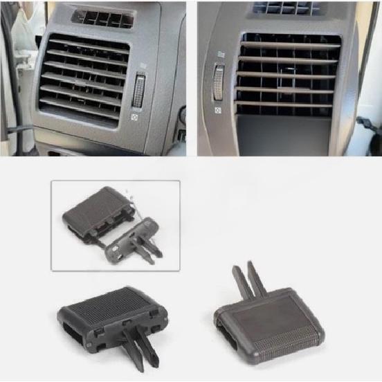 4x Black A/C Air Vent Outlet Tab Clip For Toyota Land Cruiser Prado FJ150 10-17