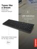 Lenovo 300 USB Wired Keyboard with Adjustable Tilt, Ergonomic Design, for Windows 7/8/10, GX30M39655, Black