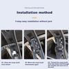 Resilient Tire Chains Universal Fish Bone Car Tire Chains Anti-sliding Wear-resistant Grip for Vehicles 2/4/6pcs Off-road Tire