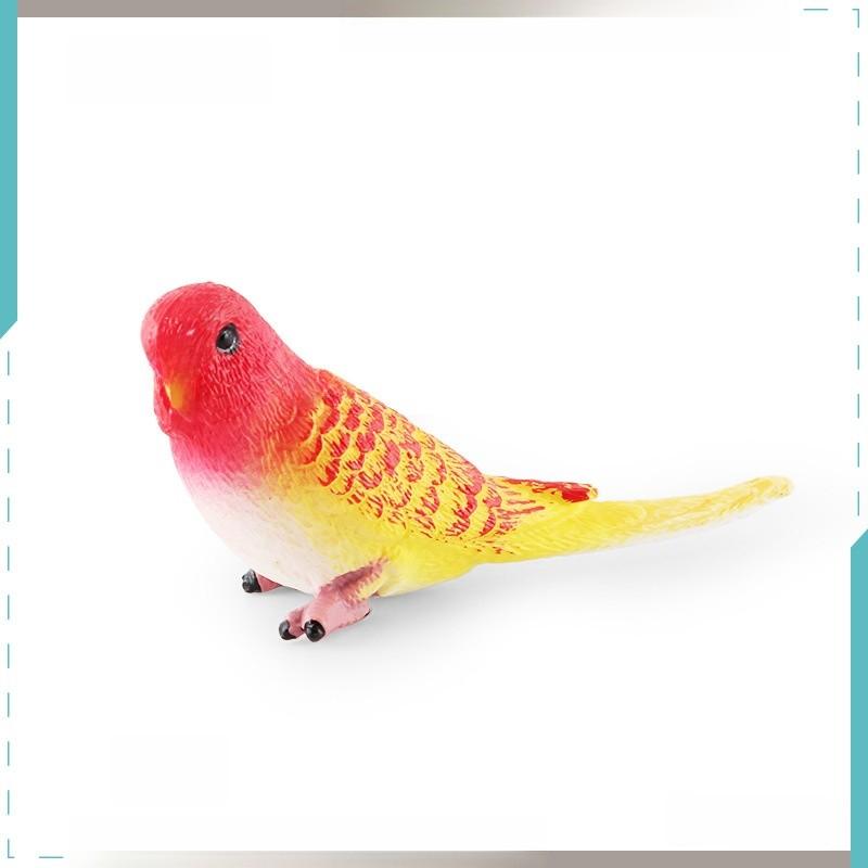 Parrot Figurine Pvc Educational Toy For Children Classroom And Home Use