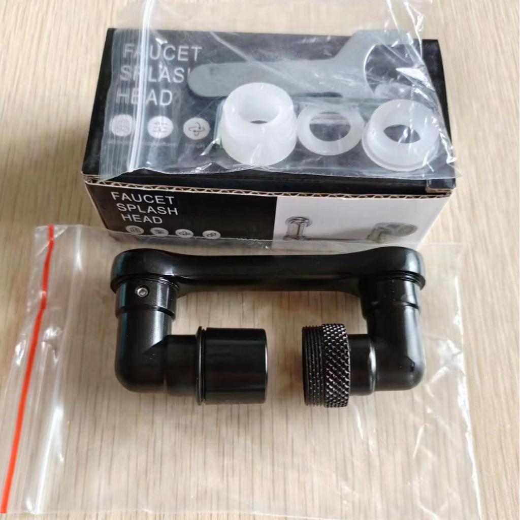 Universal 1080° Rotating Faucet Extender with Splash-Proof Aerator
