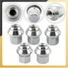 5Pcs Car Chrome Wheel Nuts For Ford Focus For Volvo C30 C70 II S40 II V40 V50 30666349 30683951 30723579 Replacement Car Part