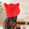 Trendy Painter Hat Strawberry Fashion Hat British Beret for Dating Photography Cabbie Headwear Painter Hat