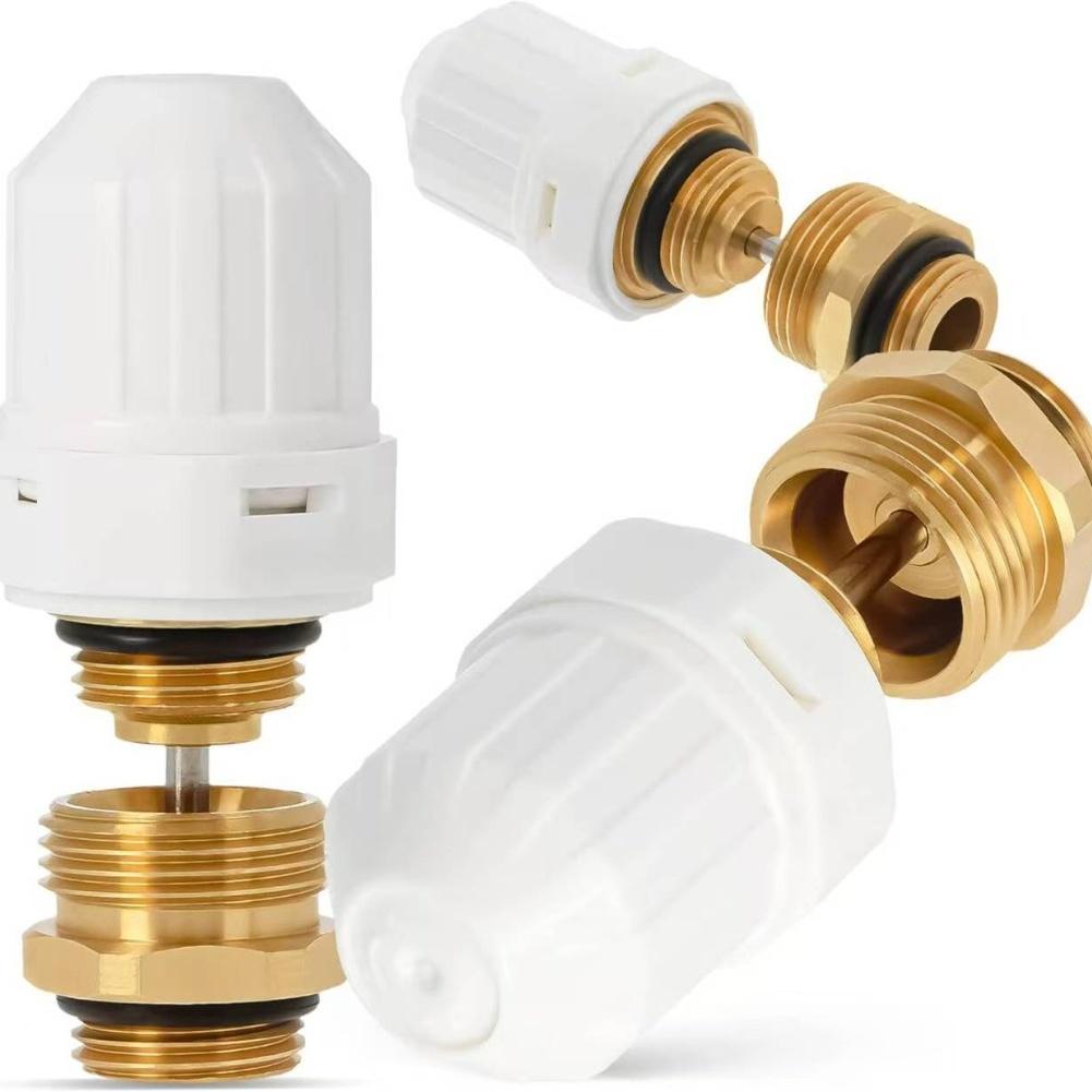 Floor Heating Cap Temperature Control Valve Indoor Heating Solutions Automation Module Compatible With Radiators