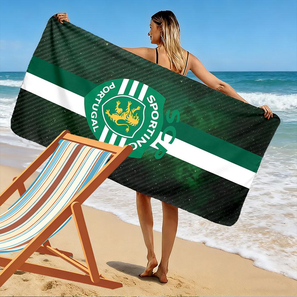 Sporting Portugal Logo Towel A must-have beach towel for beach travel