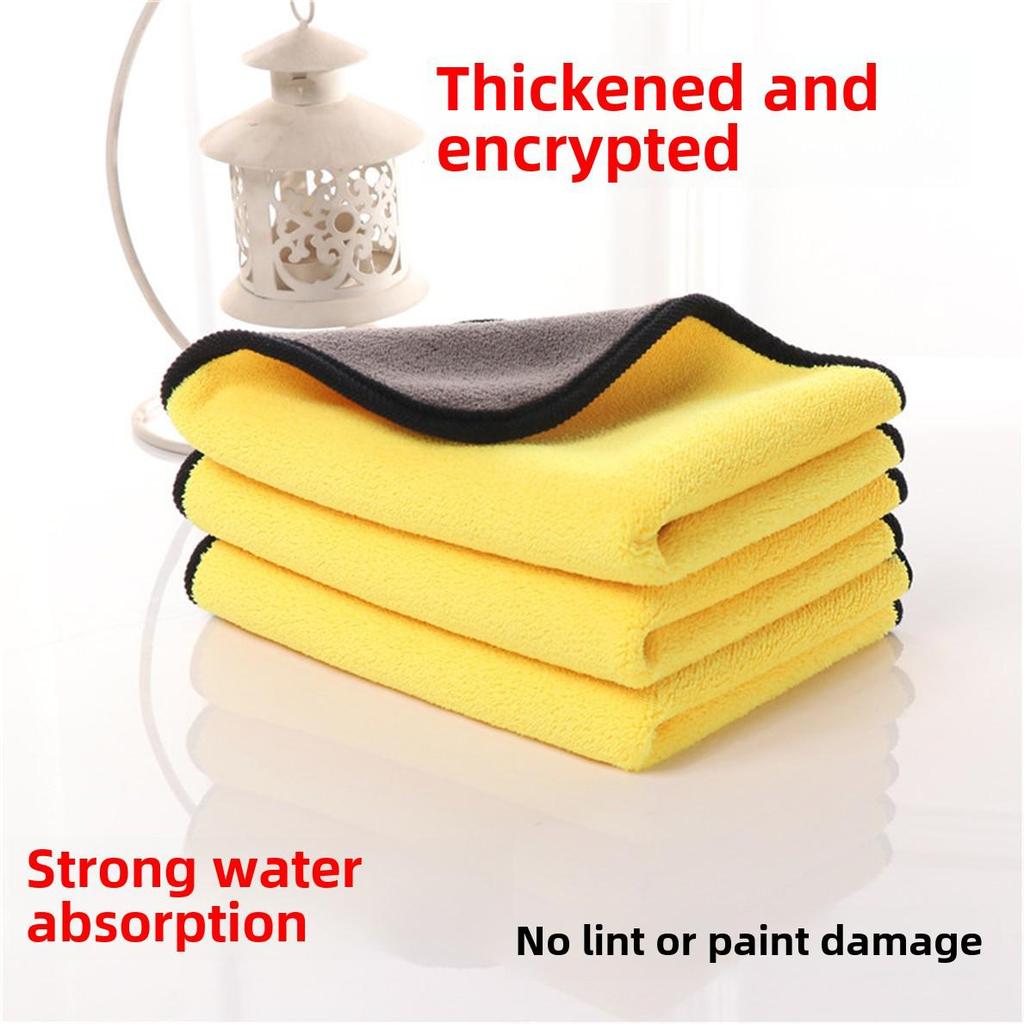 Lint-Free, Absorbent Car Wash Towel - Perfect for Wiping and Cleaning