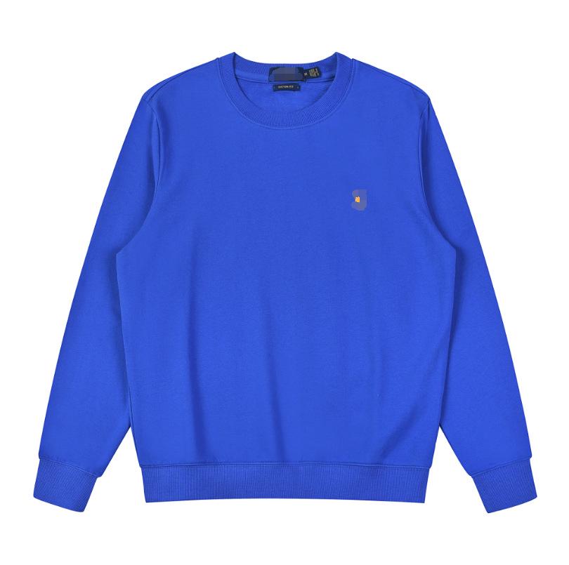 Men's Slim Fit Pure Cotton Long Sleeve Polo with Horse Embroidery