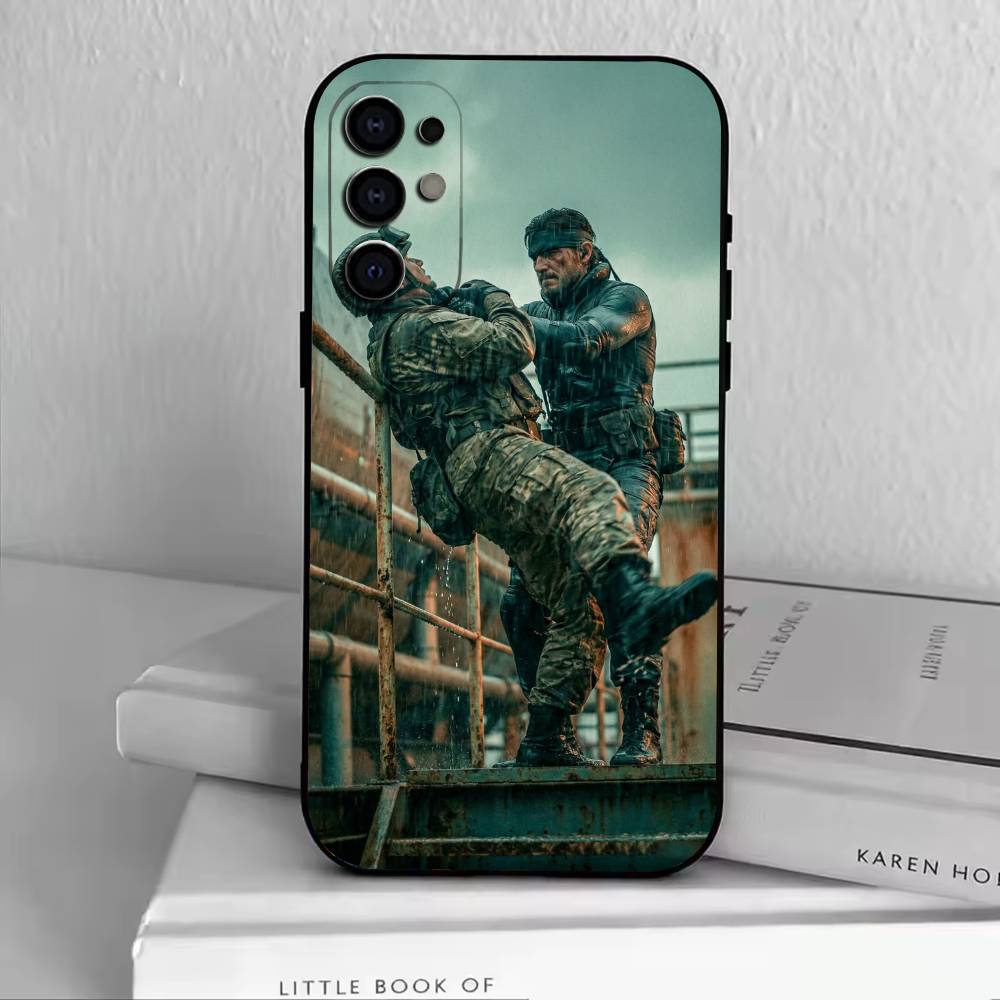 GM-Metal Gear Solid1 Phone Case For Samsung S25,S24,S21,S22,S23,S30,Ultra,S20,Plus,Fe,Soft Silicone Black Cover