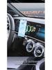 X8Q Magnetic Car Phone Holder: Universal Rotating Vacuum Mount with Screen Sticker Douyin-Compatible
