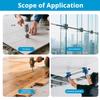 Heavy DutyFloor Fixer Tool Laminate Iron Fixer Vacuum Tile Flooring Slat Grabber for Baseboard Paver Construction Tile Carpentry